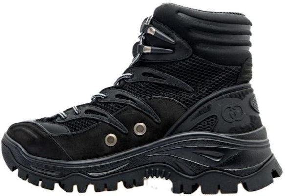 Gucci Lace Up Boot 'Black' 698779-2KD20-1000 Buy Gucci Lace Up Boot 'Black' 698779-2KD20-1000
