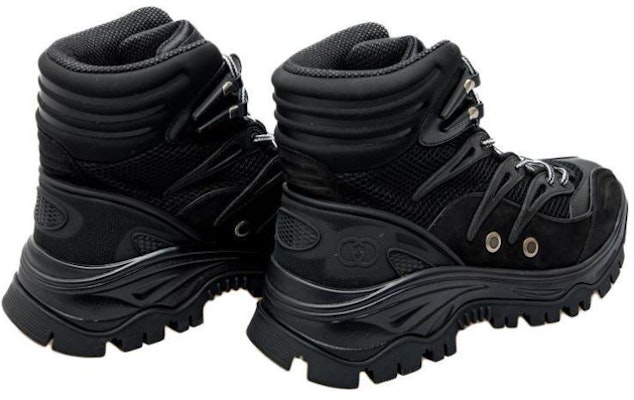 Gucci Lace Up Boot 'Black' 698779-2KD20-1000 Shop Gucci Lace Up Boot 'Black' 698779-2KD20-1000