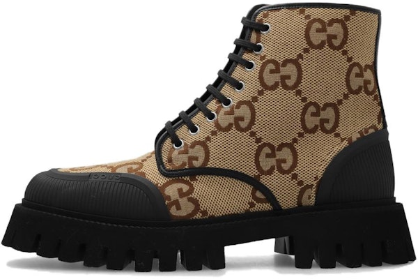 Gucci Lace Up Boot 'Maxi GG - Camel' 699970-UKOF0-2590 Buy Gucci Lace Up Boot 'Maxi GG - Camel' 699970-UKOF0-2590