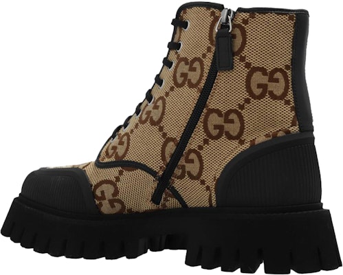 Gucci Lace Up Boot 'Maxi GG - Camel' 699970-UKOF0-2590 Shop Gucci Lace Up Boot 'Maxi GG - Camel' 699970-UKOF0-2590