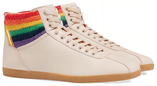 구찌 레인보우 하이탑 (Gucci Rainbow High-top) 473375-DOPO0-9080 Order 구찌 레인보우 하이탑 (Gucci Rainbow High-top) 473375-DOPO0-9080