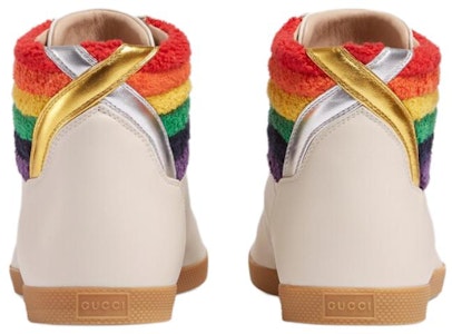 구찌 레인보우 하이탑 (Gucci Rainbow High-top) 473375-DOPO0-9080 Shop 구찌 레인보우 하이탑 (Gucci Rainbow High-top) 473375-DOPO0-9080