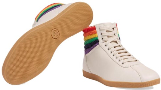 구찌 레인보우 하이탑 (Gucci Rainbow High-top) 473375-DOPO0-9080 Purchase 구찌 레인보우 하이탑 (Gucci Rainbow High-top) 473375-DOPO0-9080