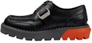 Buy Kasut Gucci Lace Up 'Buckle - Hitam Oren' 739868-AABZ0-1000