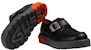 Kasut Gucci Lace Up 'Buckle - Hitam Oren' 739868-AABZ0-1000