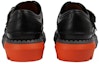 Shop Kasut Gucci Lace Up 'Buckle - Hitam Oren' 739868-AABZ0-1000