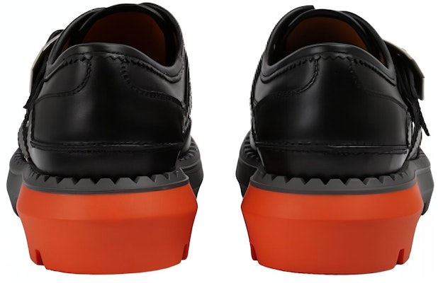 Gucci Lace Up Shoe 'Buckle - Black Orange' 739868-AABZ0-1000 Shop Gucci Lace Up Shoe 'Buckle - Black Orange' 739868-AABZ0-1000
