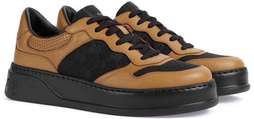 Gucci 綁帶運動鞋「GG壓紋 - 駝色」669582-AABNM-9770 Lookbook Gucci 綁帶運動鞋「GG壓紋 - 駝色」669582-AABNM-9770