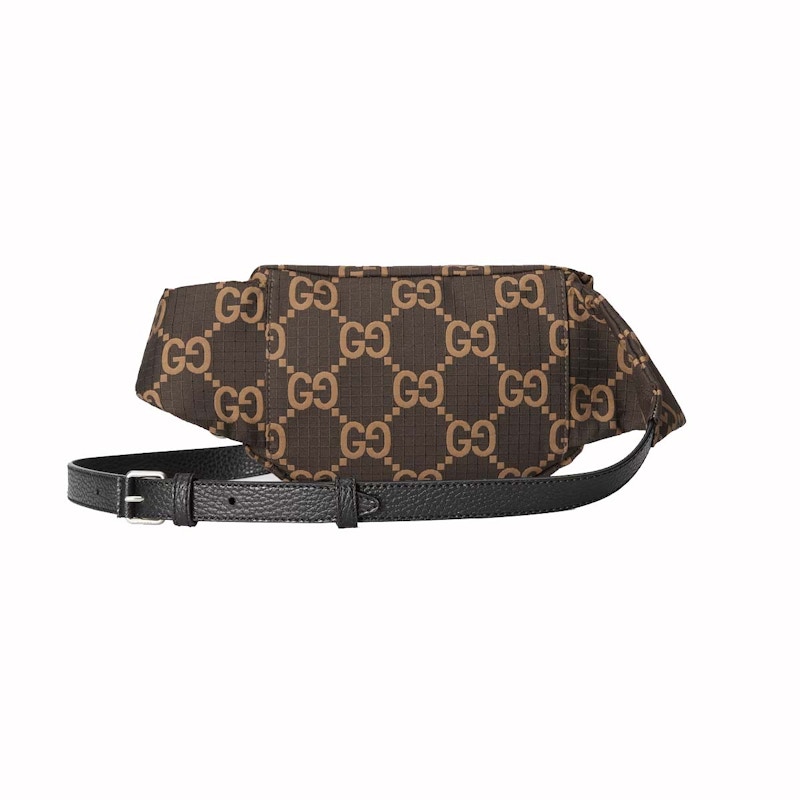 Gucci Large GG Polyester Belt Bag Ebony/Beige 圖 2