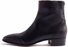 Gucci Leather Ankle Boot 'Black Fashion Trend' 750322-AACAI-1000 Gucci Leather Ankle Boot 'Black Fashion Trend' 750322-AACAI-1000