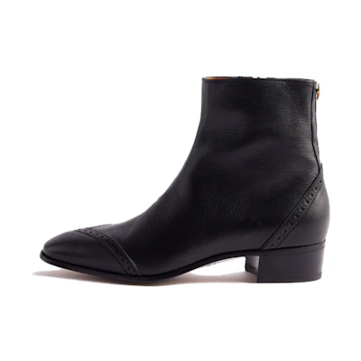 Gucci Leather Ankle Boot 'Black Fashion Trend'
