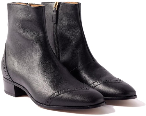 Gucci Leather Ankle Boot 'Black Fashion Trend' 750322-AACAI-1000 Order Gucci Leather Ankle Boot 'Black Fashion Trend' 750322-AACAI-1000