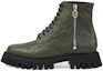 Buy Gucci Leather Ankle Boot 'GG Monogram - Dark Vintage Olive' 699584-AACJC-3346