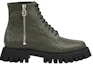 Order Gucci Leather Ankle Boot 'GG Monogram - Dark Vintage Olive' 699584-AACJC-3346