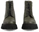 Shop Gucci Leather Ankle Boot 'GG Monogram - Dark Vintage Olive' 699584-AACJC-3346