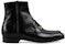 But Hitam Kulit Gucci 2cm 'Black' 757766-AACFH-1000