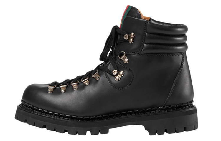 Gucci Leather Ankle Boots 'Black' 473483-D6010-1000