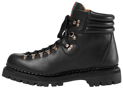 古驰黑色皮革踝靴 473483-D6010-1000 Buy 古驰黑色皮革踝靴 473483-D6010-1000