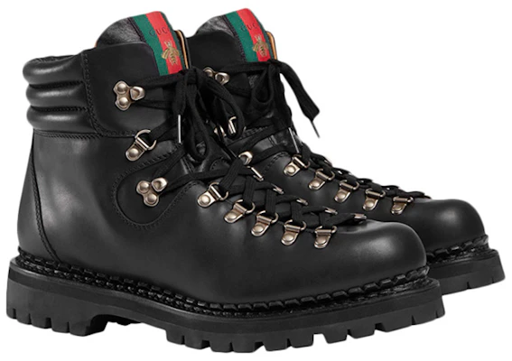 Gucci Leather Ankle Boots 'Black' 473483-D6010-1000 Order Gucci Leather Ankle Boots 'Black' 473483-D6010-1000