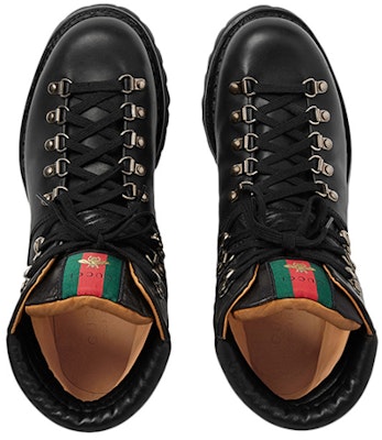 Gucci Leather Ankle Boots 'Black' 473483-D6010-1000 Lookbook Gucci Leather Ankle Boots 'Black' 473483-D6010-1000
