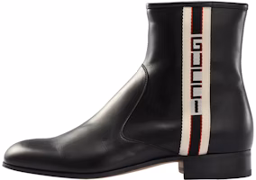 Gucci Leather Ankle Boots 'Black' 523289-0F340-1073 Gucci Leather Ankle Boots 'Black' 523289-0F340-1073