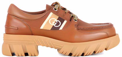 Order Gucci Sepatu Bot Kulit Coklat Ankle 663369-DTNE0-2560
