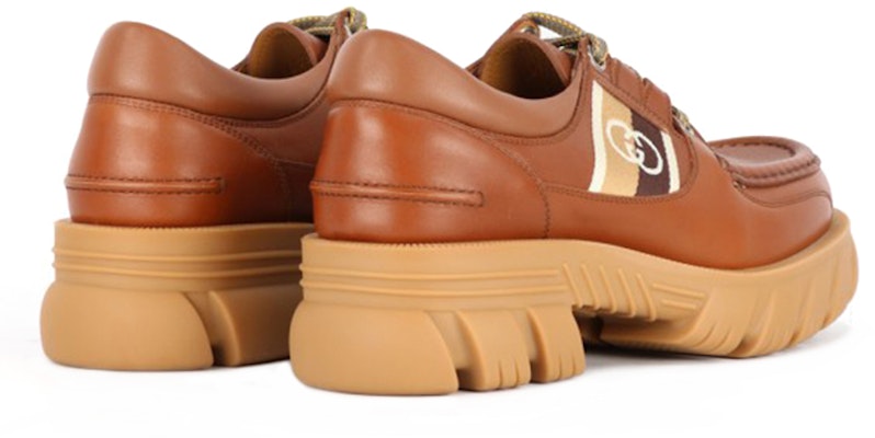 Gucci Leather Ankle Boots 'Brown' 663369-DTNE0-2560 Shop Gucci Leather Ankle Boots 'Brown' 663369-DTNE0-2560