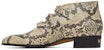 But Ankle Kulit Gucci 'Brown Buckle' 699103-19Y50-9719