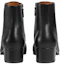 Shop Gucci Leder Stiefeletten mit Seitlichem Reißverschluss ''Schwarz'' 483937-DX040-6469