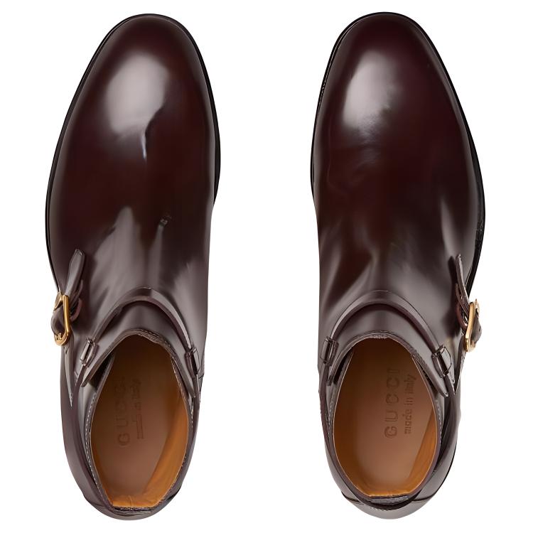 Shop But But Kulit Gucci 'Deep Burgundy' 758638-0GQ00-6004