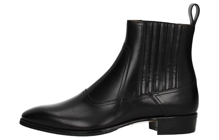 Gucci Leather Chelsea Boots 'Black' 547651-DKG00-1000