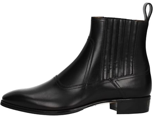 Gucci Leather Chelsea Boots 'Black' 547651-DKG00-1000 Buy Gucci Leather Chelsea Boots 'Black' 547651-DKG00-1000