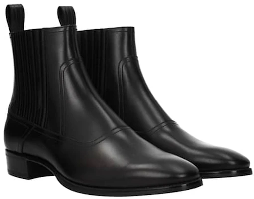Gucci Sepatu Boots Chelsea Kulit 'Hitam' 547651-DKG00-1000 Lookbook Gucci Sepatu Boots Chelsea Kulit 'Hitam' 547651-DKG00-1000