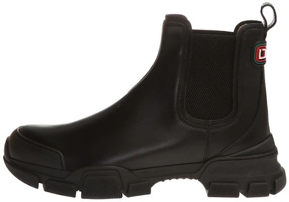 グッチ レザー チェルシーブーツ(ブラック) 592861-DTN50-1000 Buy グッチ レザー チェルシーブーツ(ブラック) 592861-DTN50-1000