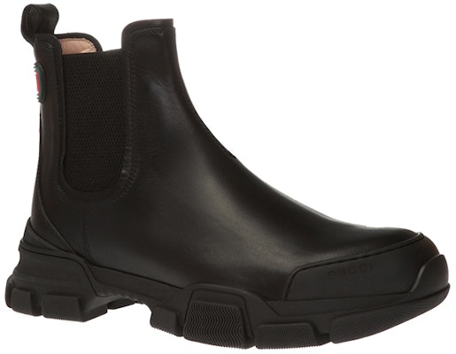 Gucci Leather Chelsea Boots 'Black Fashion' 592861-DTN50-1000 Order Gucci Leather Chelsea Boots 'Black Fashion' 592861-DTN50-1000