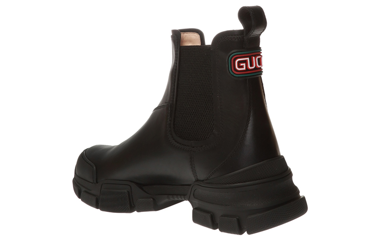 Lookbook Botas Chelsea de Cuero Gucci 'Moda Negra' 592861-DTN50-1000