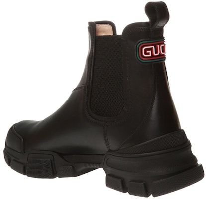 Gucci Leather Chelsea Boots 'Black Fashion' 592861-DTN50-1000 Lookbook Gucci Leather Chelsea Boots 'Black Fashion' 592861-DTN50-1000