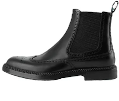 Gucci Leather Chelsea Boots 'Black Fashion Slip-On' 699495-0GQ70-1000 Gucci Leather Chelsea Boots 'Black Fashion Slip-On' 699495-0GQ70-1000
