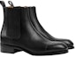Order Gucci Leather Chelsea Boots 'Black Fashion Slip-On'