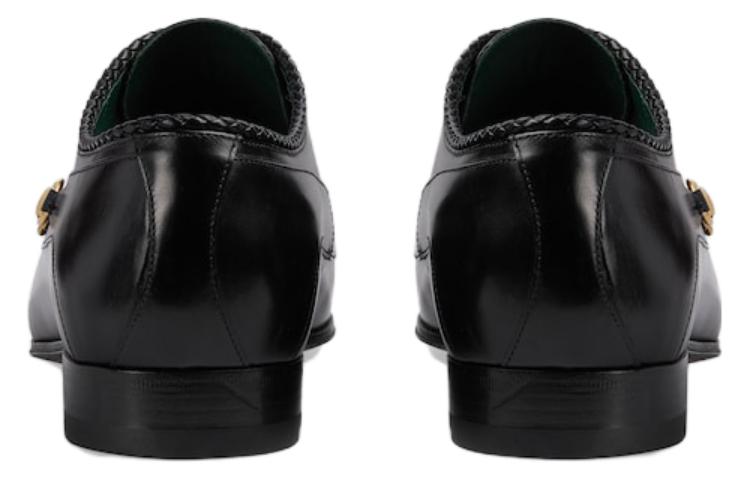 Gucci Leather Derby 'Black' 圖 4