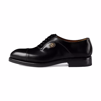 Gucci Leather Derby 'Black'