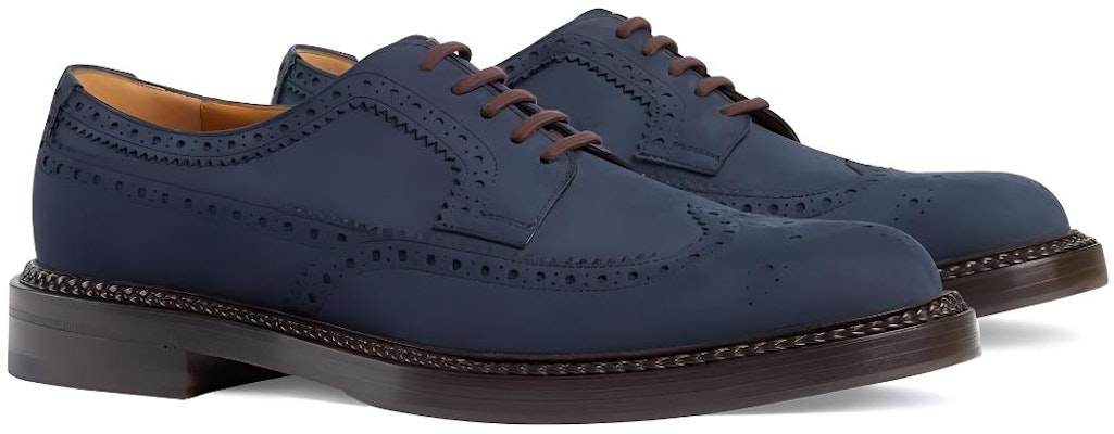 구찌 블루 레더 더비 (Gucci Blue Leather Derby) 669830-CJX00-4009 Lookbook 구찌 블루 레더 더비 (Gucci Blue Leather Derby) 669830-CJX00-4009
