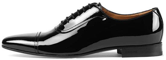 Gucci Leather Dress Shoes 'Black' 407290-BNC00-1000 Gucci Leather Dress Shoes 'Black' 407290-BNC00-1000