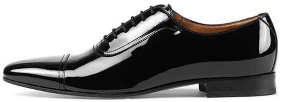 Gucci Leather Dress Shoes 'Black' 407290-BNC00-1000 Gucci Leather Dress Shoes 'Black' 407290-BNC00-1000