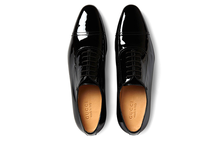 Lookbook Zapatos de Vestir de Cuero Gucci 'Negros' 407290-BNC00-1000