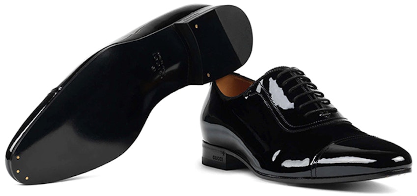 Gucci Leather Dress Shoes 'Black' 407290-BNC00-1000 Purchase Gucci Leather Dress Shoes 'Black' 407290-BNC00-1000