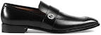 Kasut Kulit Gucci 'Hitam' 407295-DKG00-1000