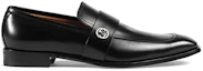 Order Zapatos de Vestir de Cuero Gucci 'Negros' 407295-DKG00-1000