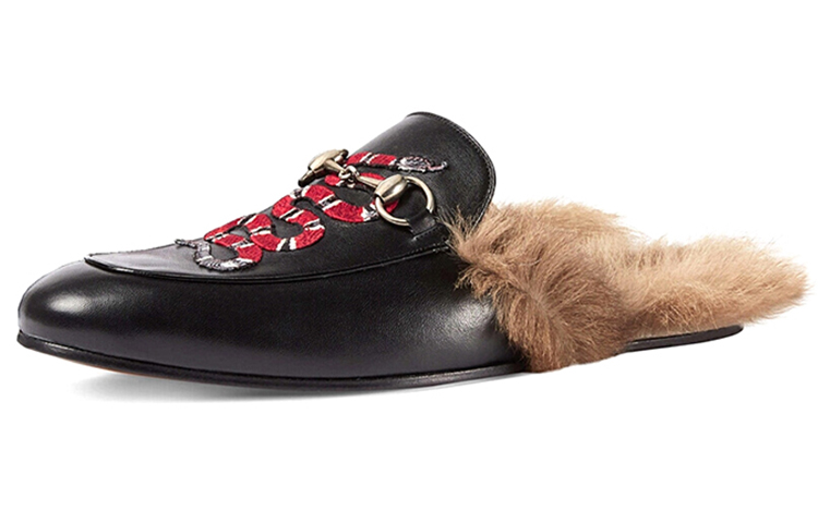 Gucci Leather Fashion Low-Top 'Black' 429054-DLC50-1063