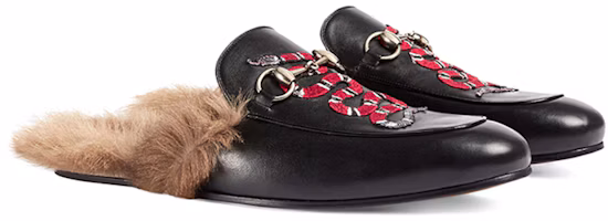 Lookbook GUCCI 古馳 牛皮時尚平底鞋 黑
